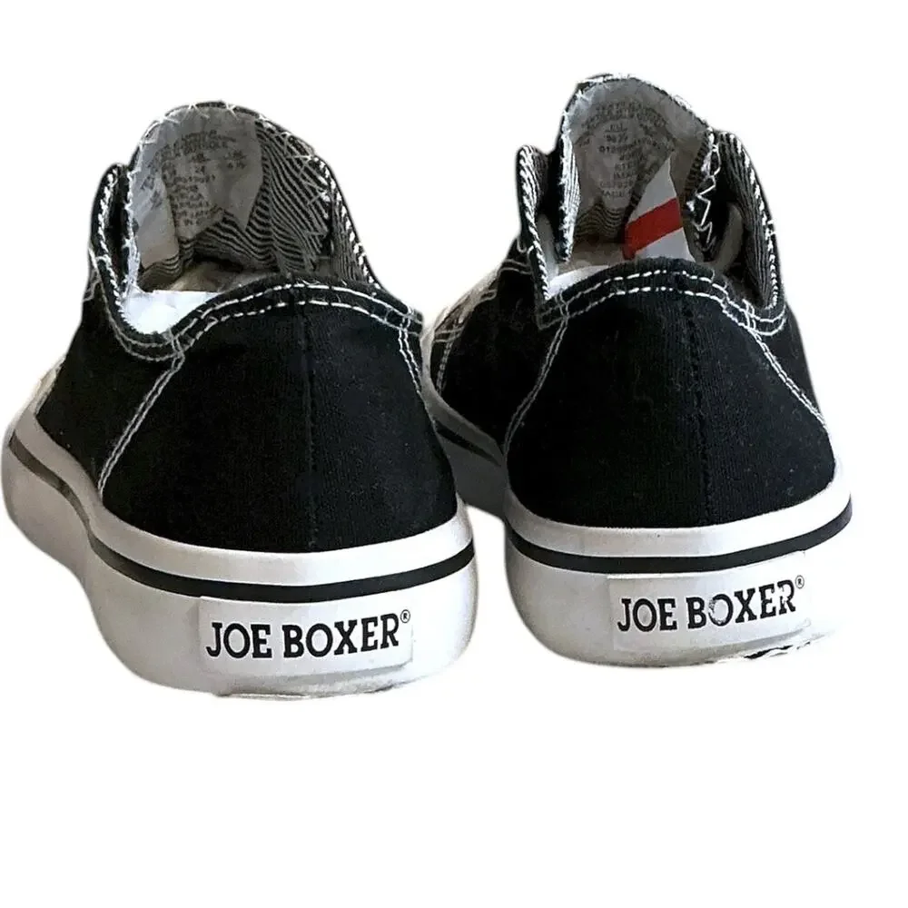 Joe Boxer Women's Black White Stella‎ Casual Sneakers Size 7M
